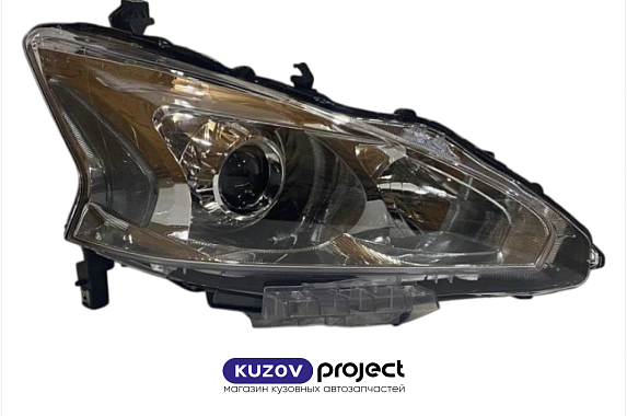 Фара правая с электрическим корректором (ксенон) Nissan Teana 2014-2020 (TYC / Тайвань)