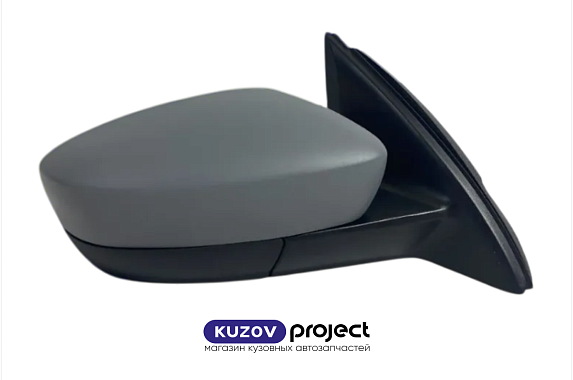 Зеркало правое электро/подогрев Skoda Rapid 2012-2017 (5к)(Тайвань)